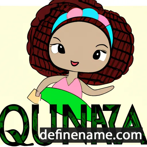 Quiônia cartoon