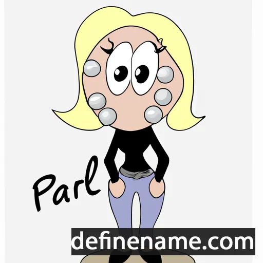 Pärle cartoon