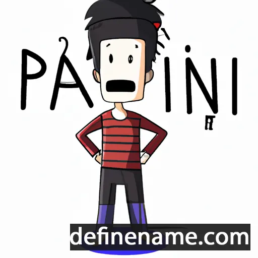 Panji cartoon