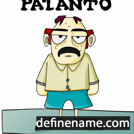 Pantaleo cartoon