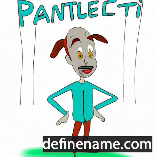 Pantaleu cartoon