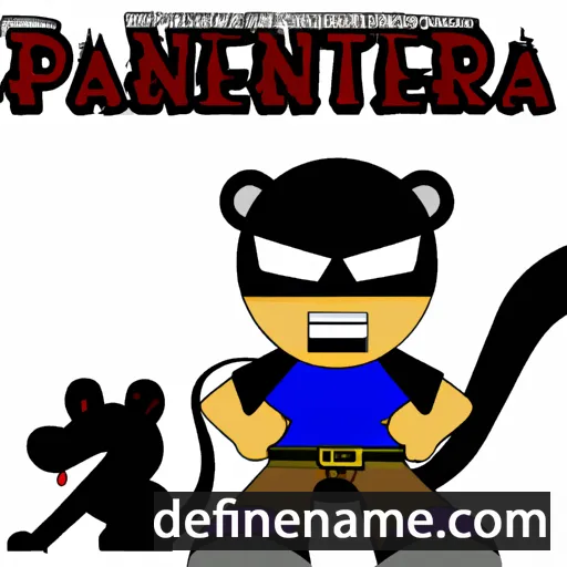 Pantera cartoon