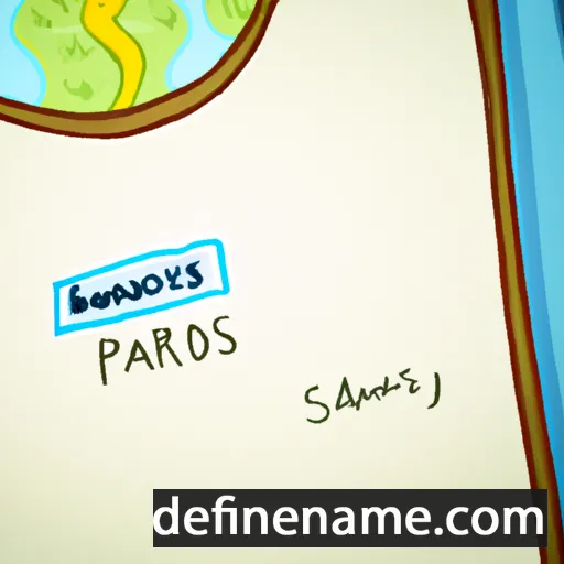 Pardiss cartoon