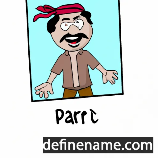 Parijat cartoon