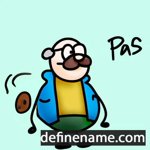 Paša cartoon