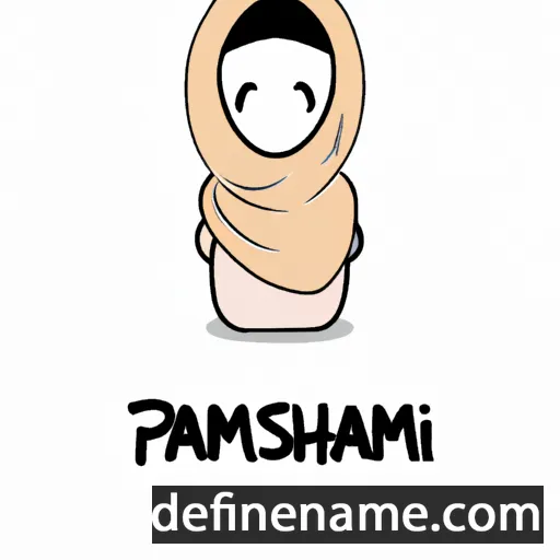 Pashmina cartoon