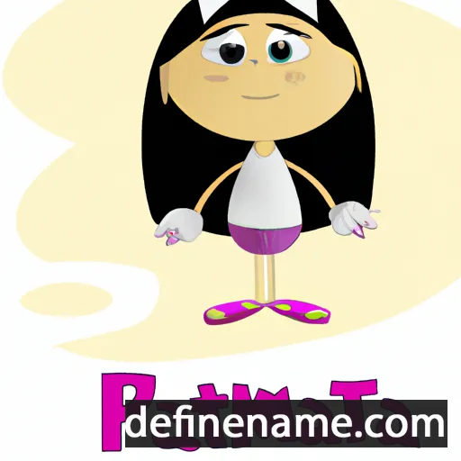 cartoon of the name Patima