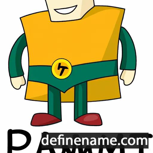 cartoon of the name Patman