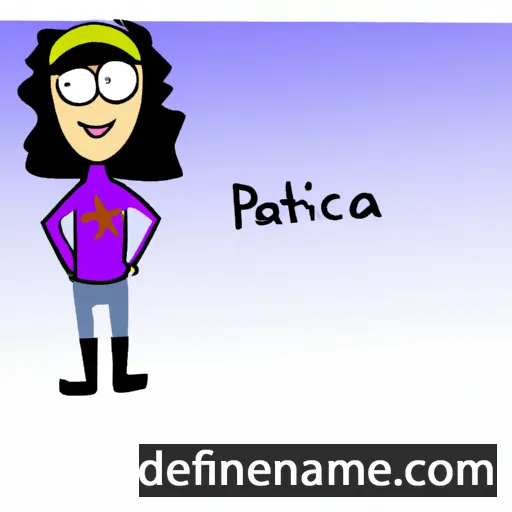 Patricka cartoon