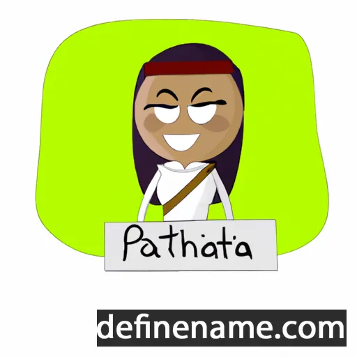 Patrina cartoon