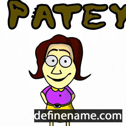 Pattye cartoon