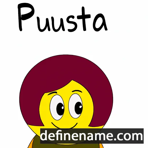 Patusia cartoon