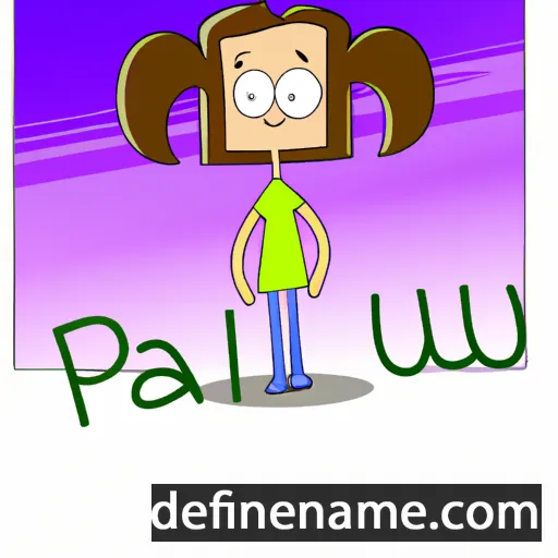 Paulami cartoon