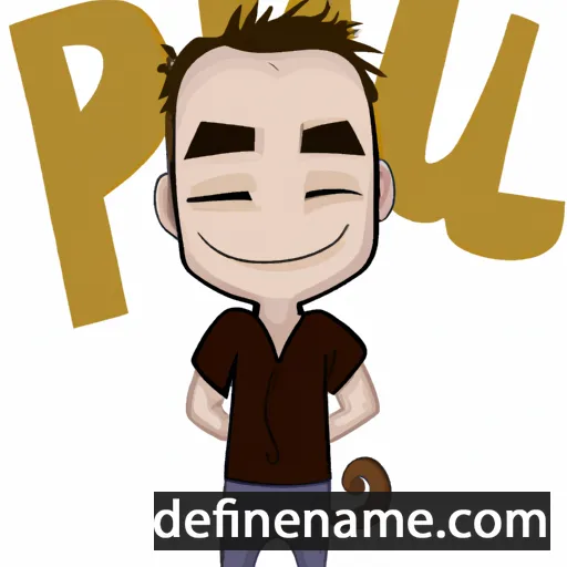 Paulí cartoon