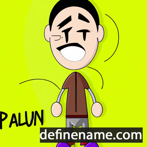 cartoon of the name Paulin