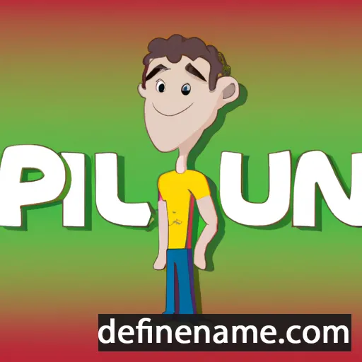 cartoon of the name Paulin