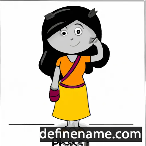 Pavithra cartoon