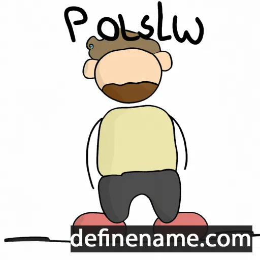 Pawůł cartoon