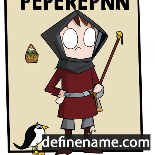 Pérégrin cartoon