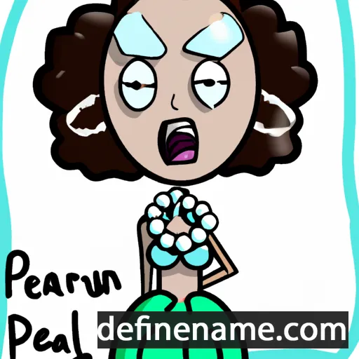 Pearleen cartoon