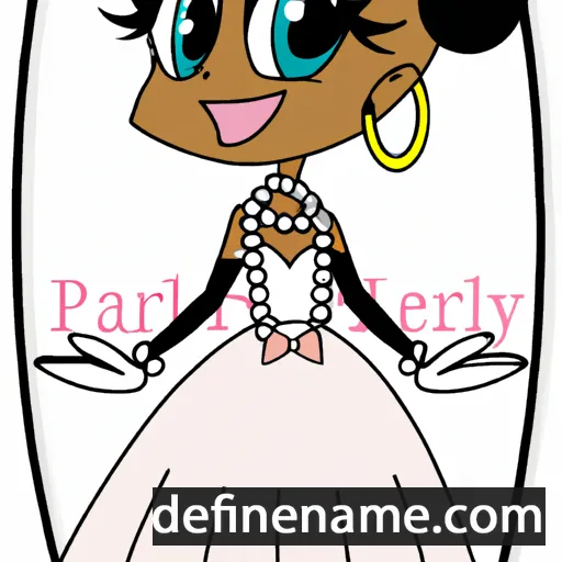 cartoon of the name Pearley