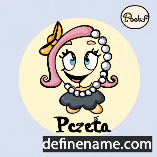 Pearlita cartoon