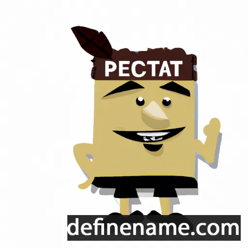 Peatán cartoon