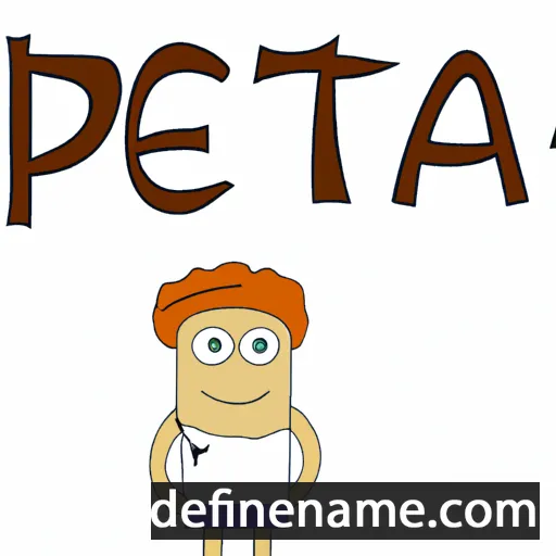 Peata cartoon