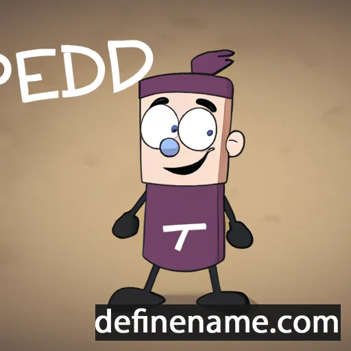 Peddyr cartoon