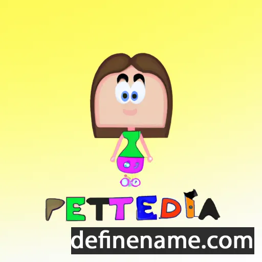 Pedrita cartoon