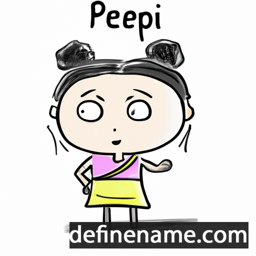 Peibing cartoon