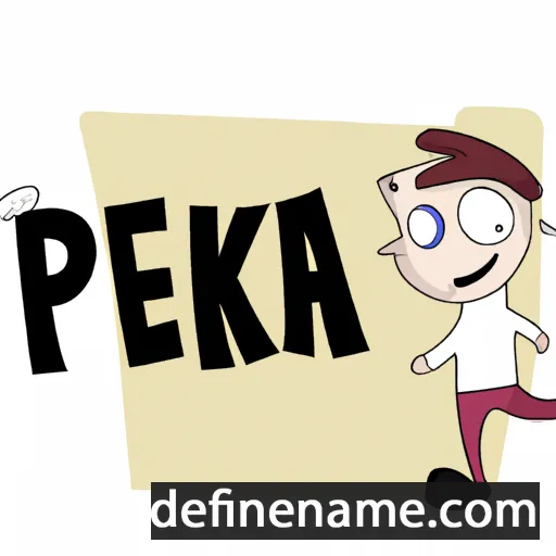 Peka cartoon