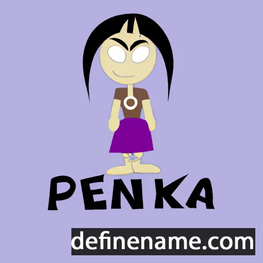 Pekeana cartoon