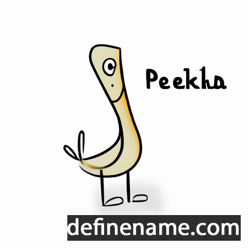 Pelika cartoon