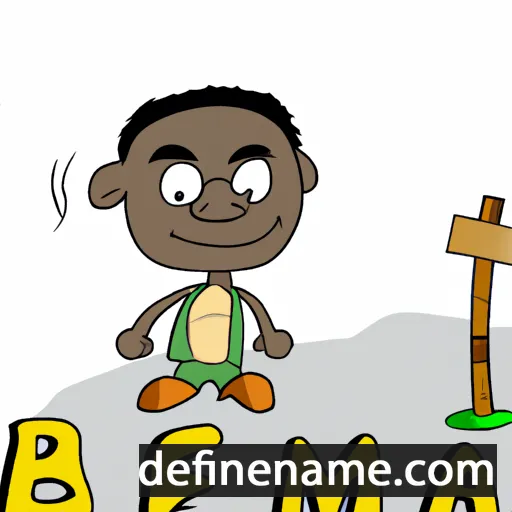 cartoon of the name Pemba