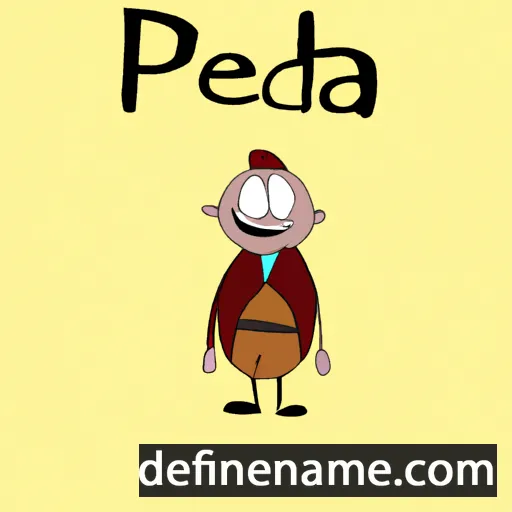 cartoon of the name Penda