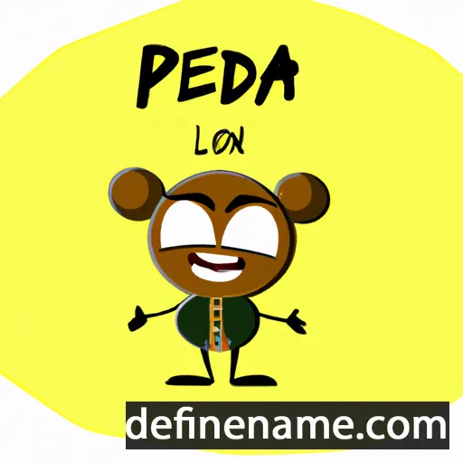 cartoon of the name Penda