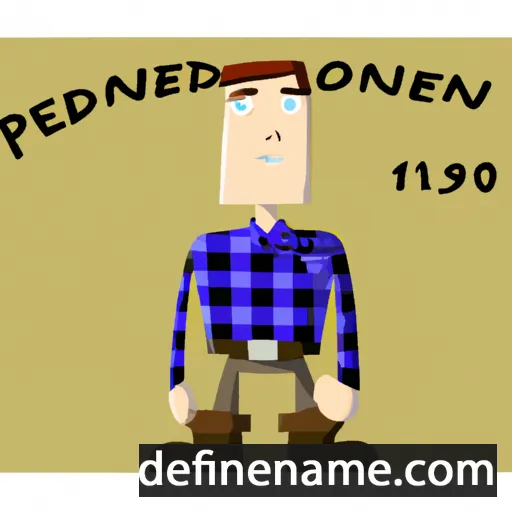 Pendleton cartoon