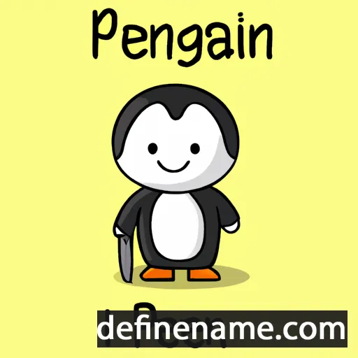 Pengtian cartoon