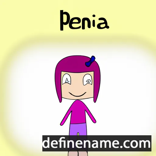 Penia cartoon