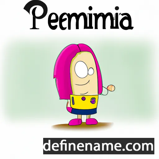 Peniamina cartoon