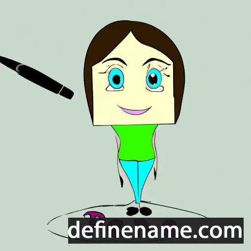 cartoon of the name Penna