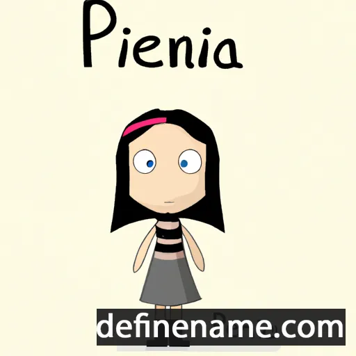 Pennina cartoon