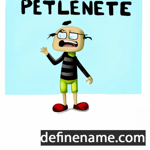 Pentele cartoon