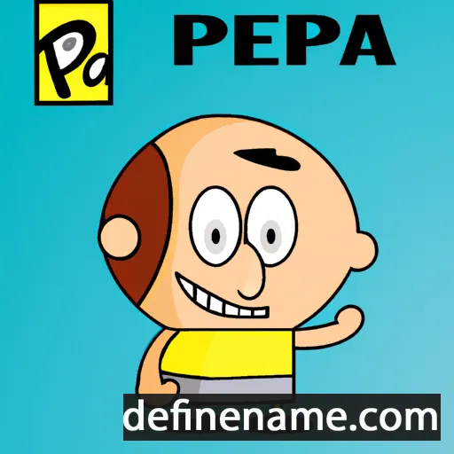 cartoon of the name Pepa