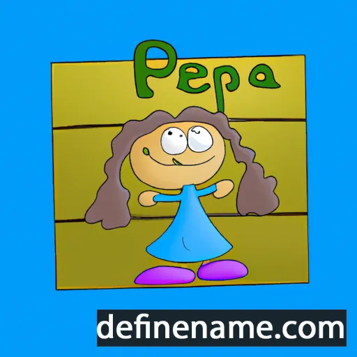 Pepija cartoon