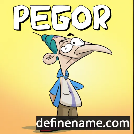 Pergot cartoon