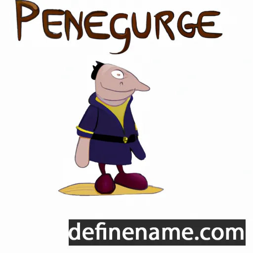 Perigune cartoon