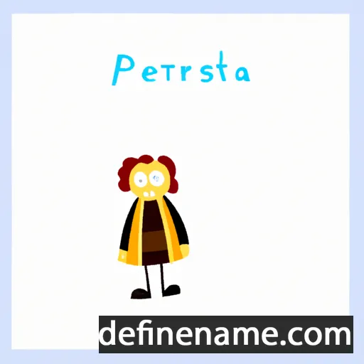 Peristera cartoon