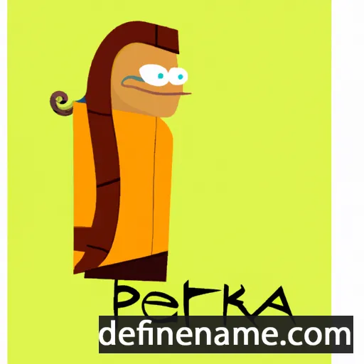 Perkha cartoon